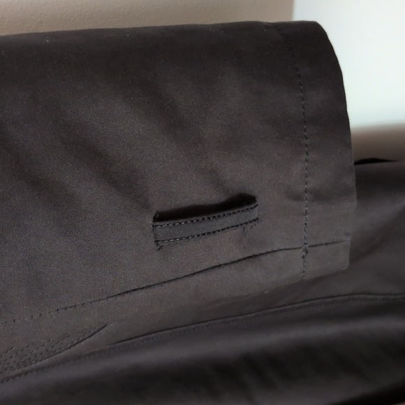 Kenneth Cole New York Black Double Breasted Trench Coat Size XL - Picture 5 of 7